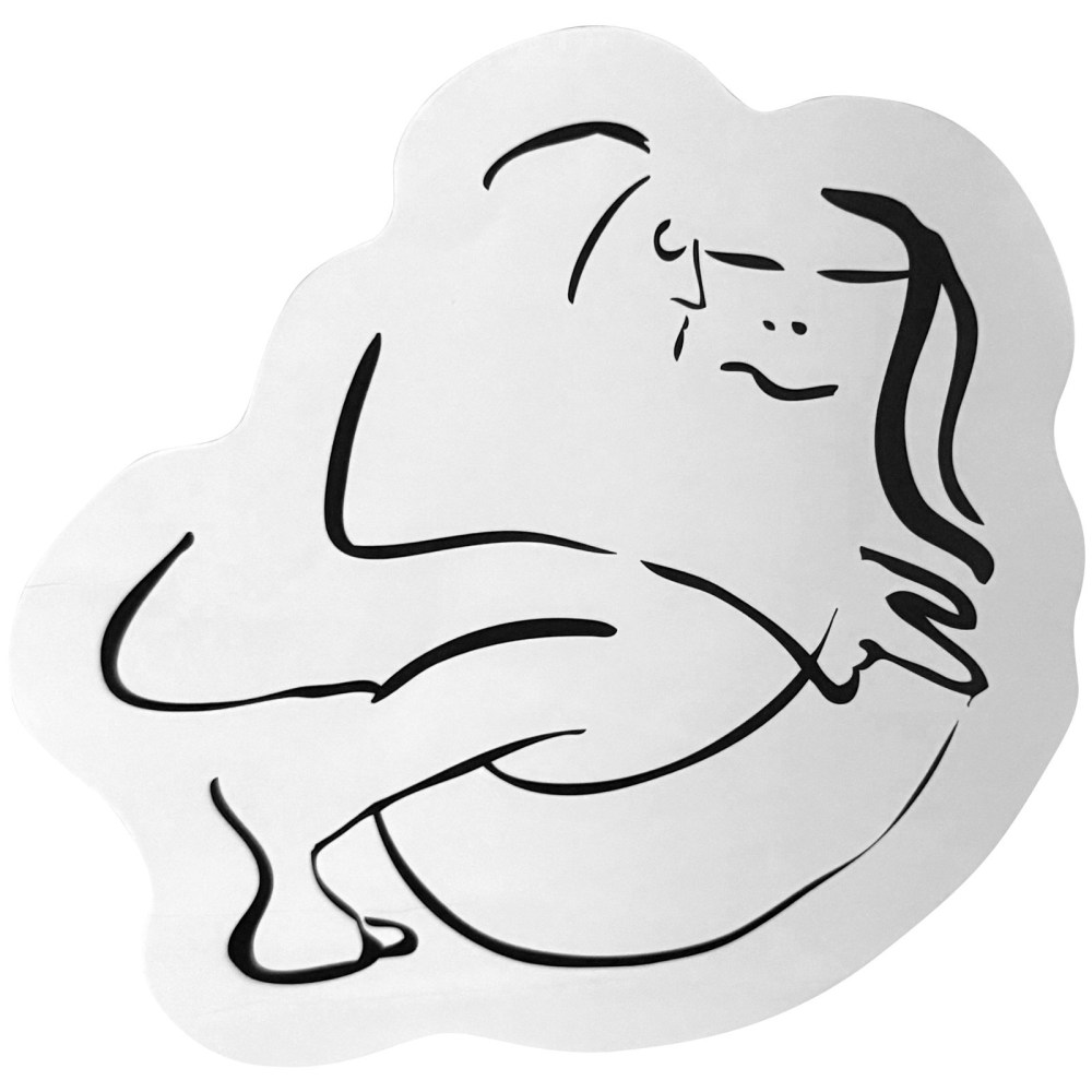 John Lennon - Cuddle Sticker - White/Black